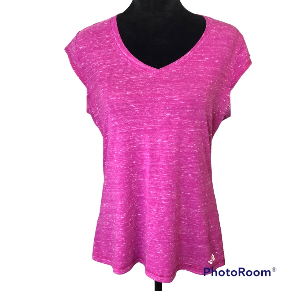 The North Face Capped T-shirt Large Hot Pink